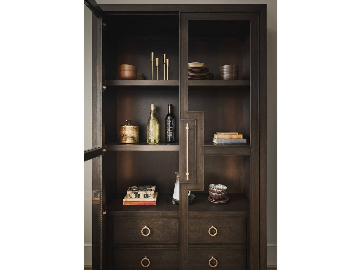 Fenwick - Display Cabinet - Dark Brown