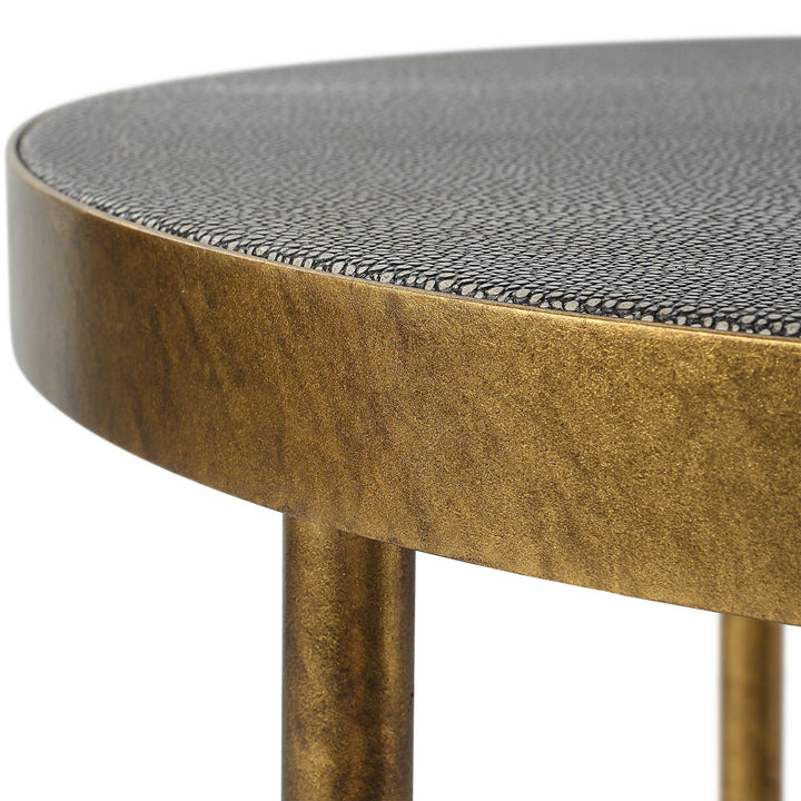 Aragon - Brass Nesting Tables (Set of 2)
