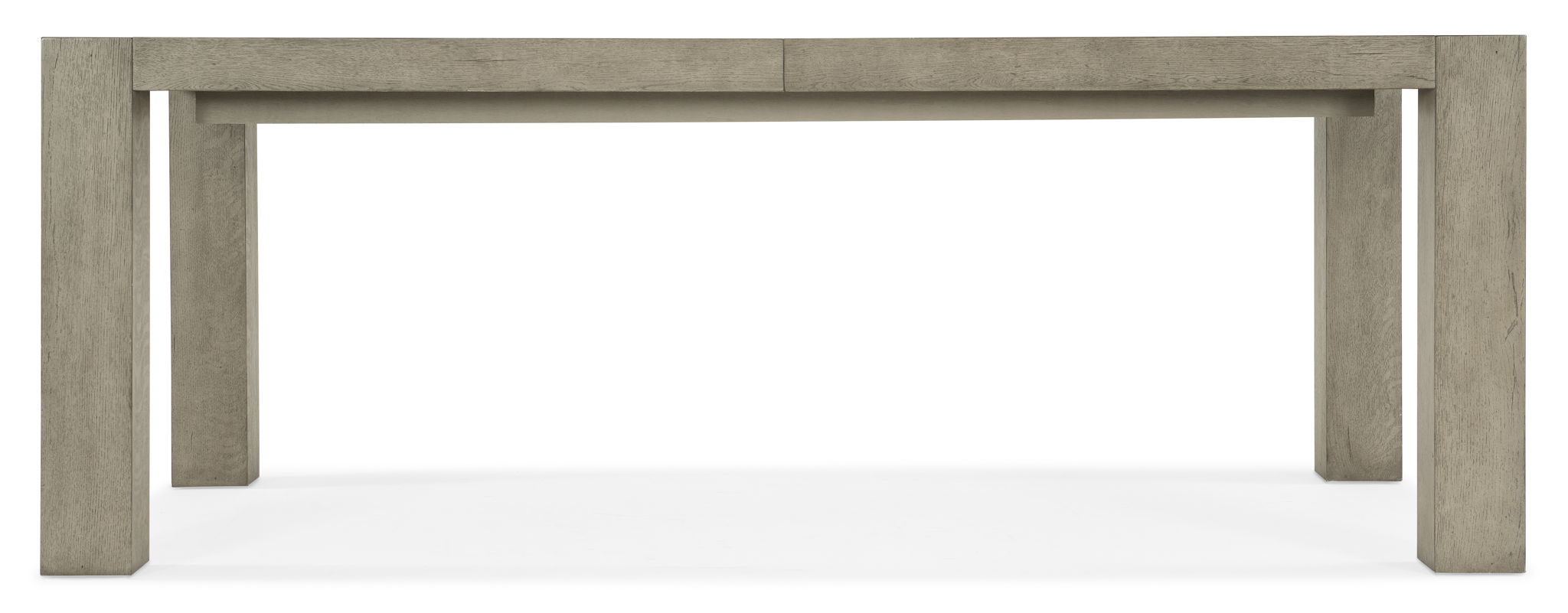 Linville Falls - North Fork Rectangle Dining Table With 1-24" Leaf - Gray