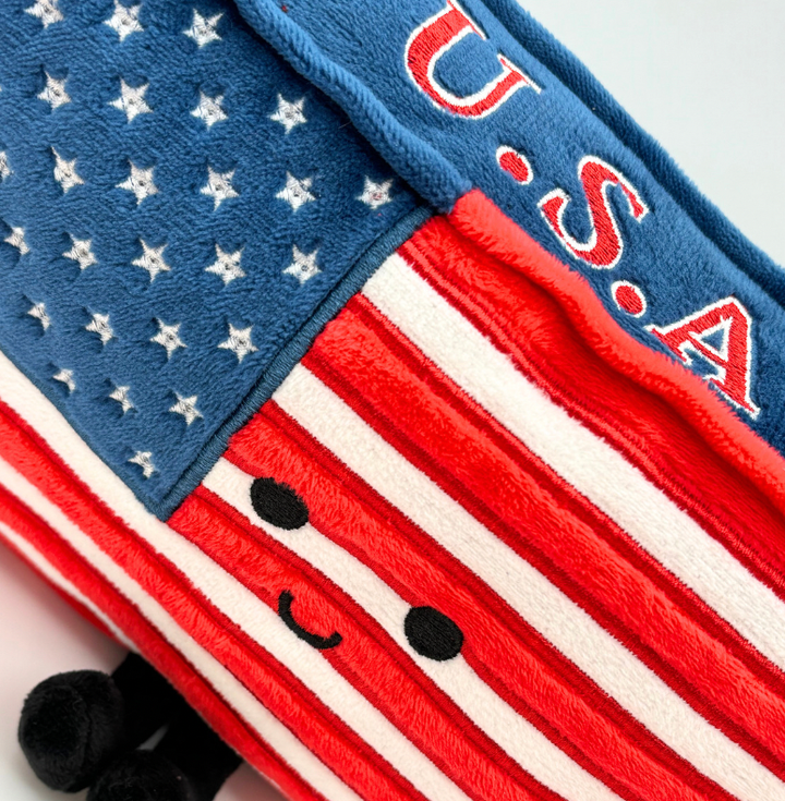 American Flag Stuffed Plush - USA