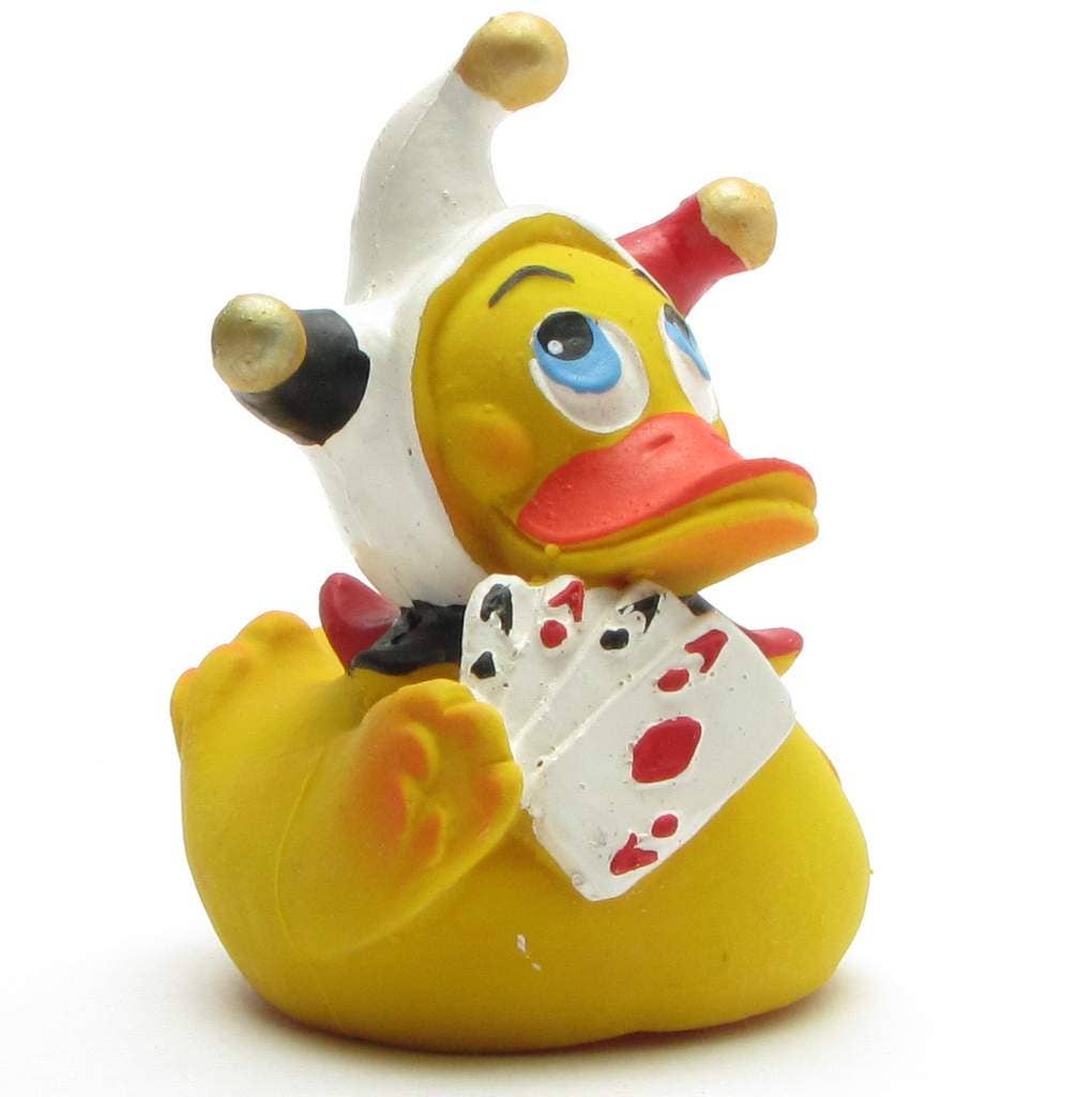 Bath Duck - Joker Duck - Rubber Duck