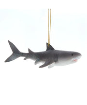 6.75" Noble Gems Great White Shark Ornament