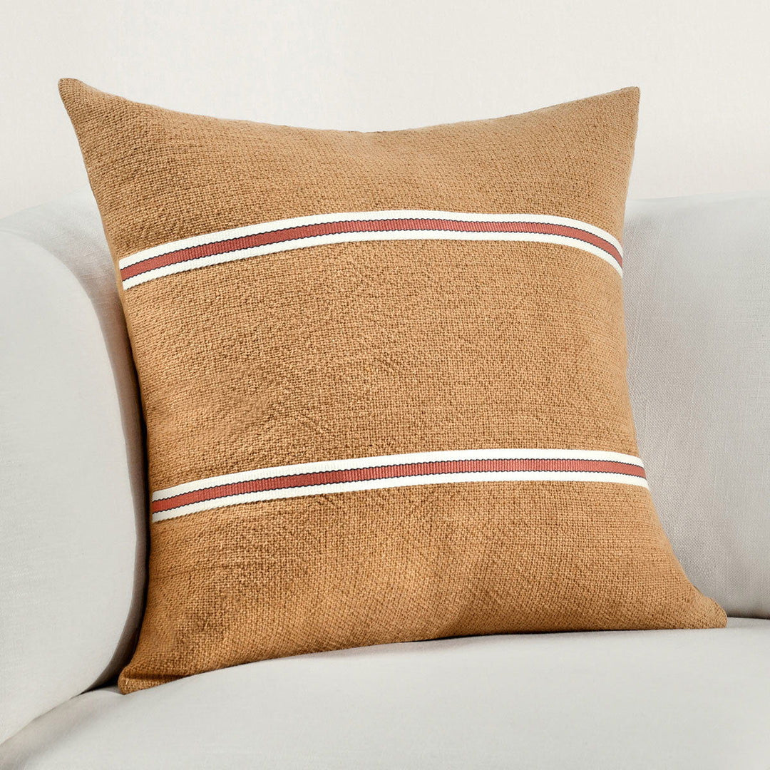 Timeless - TL Pryce Pillow - Chestnut Brown / Terracotta
