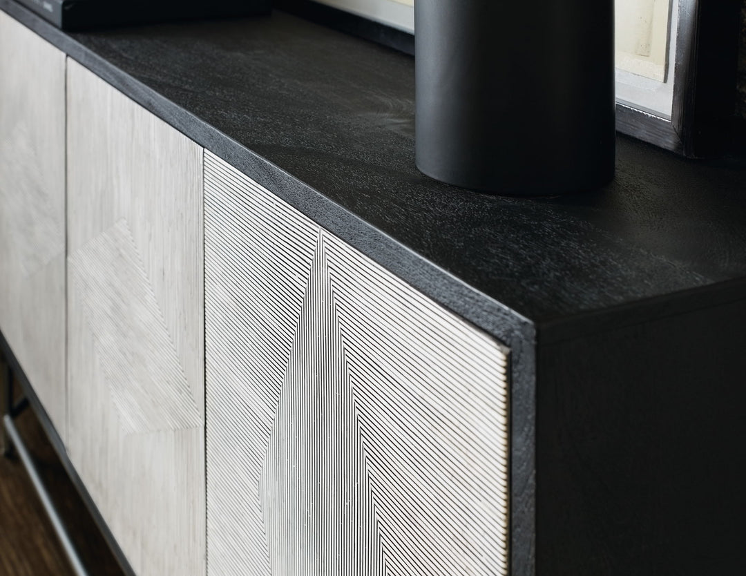 Commerce and Market - Fine Lines Credenza - Dark Gray