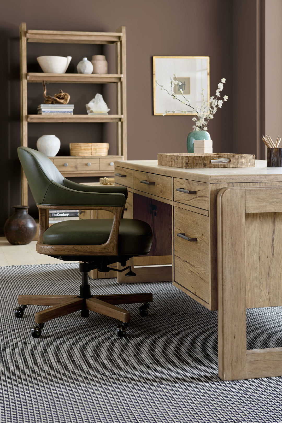 Briar - Executive Swivel Tilt Chair - Dark Green