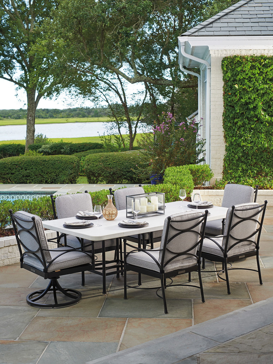 Pavlova - Rectangular Dining Table - White