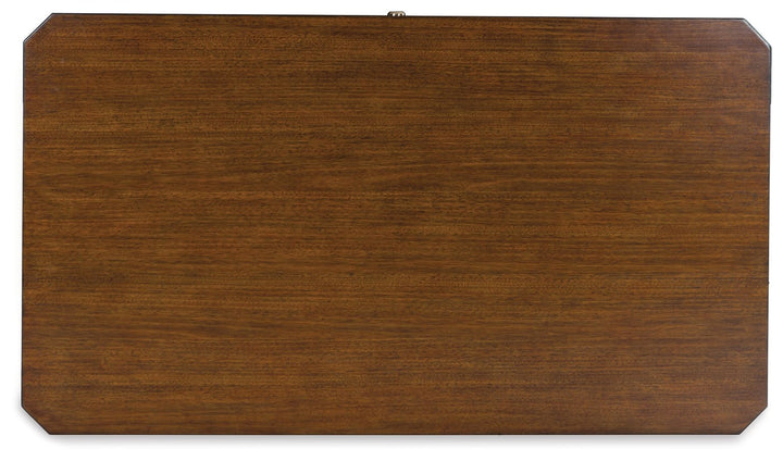 Trenmour - Medium Brown - Rectangular Cocktail Table