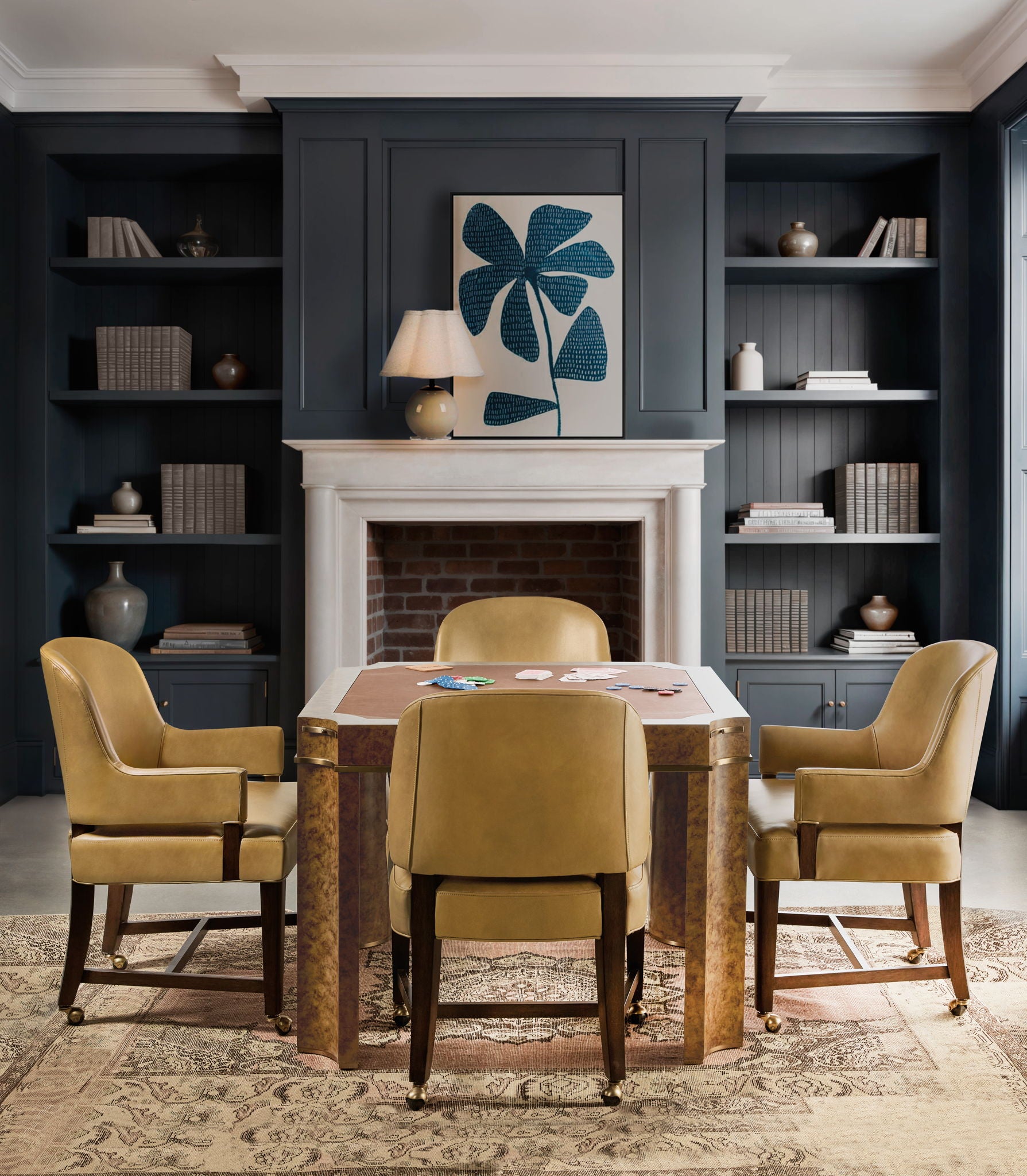 Archives - Game/Dining Chair - Brown / Dark Brown