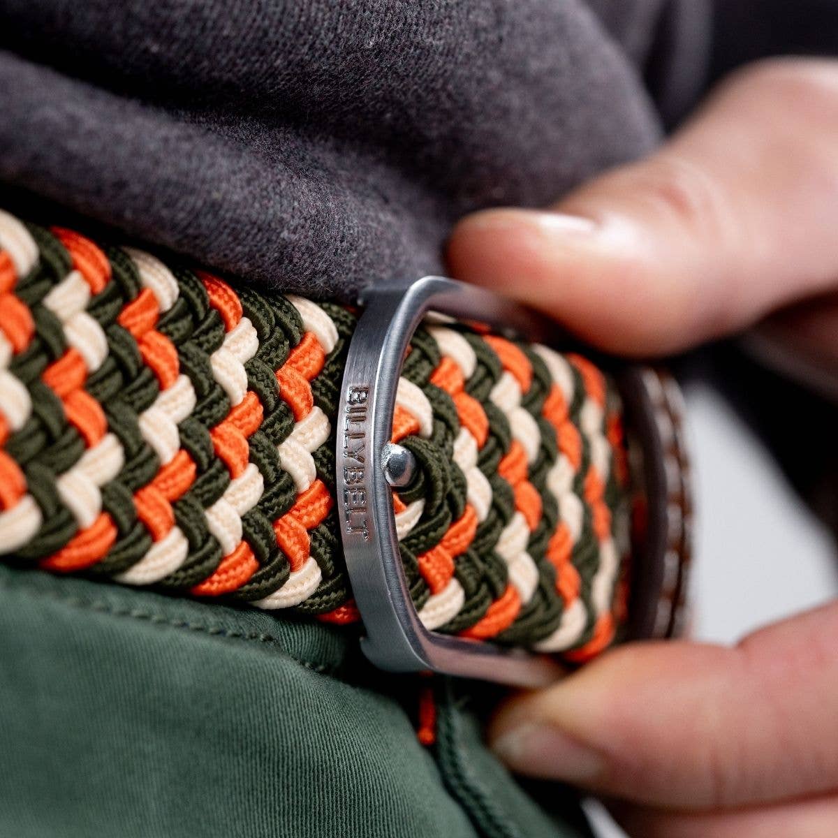 Breda elastic braided belt: Size 1