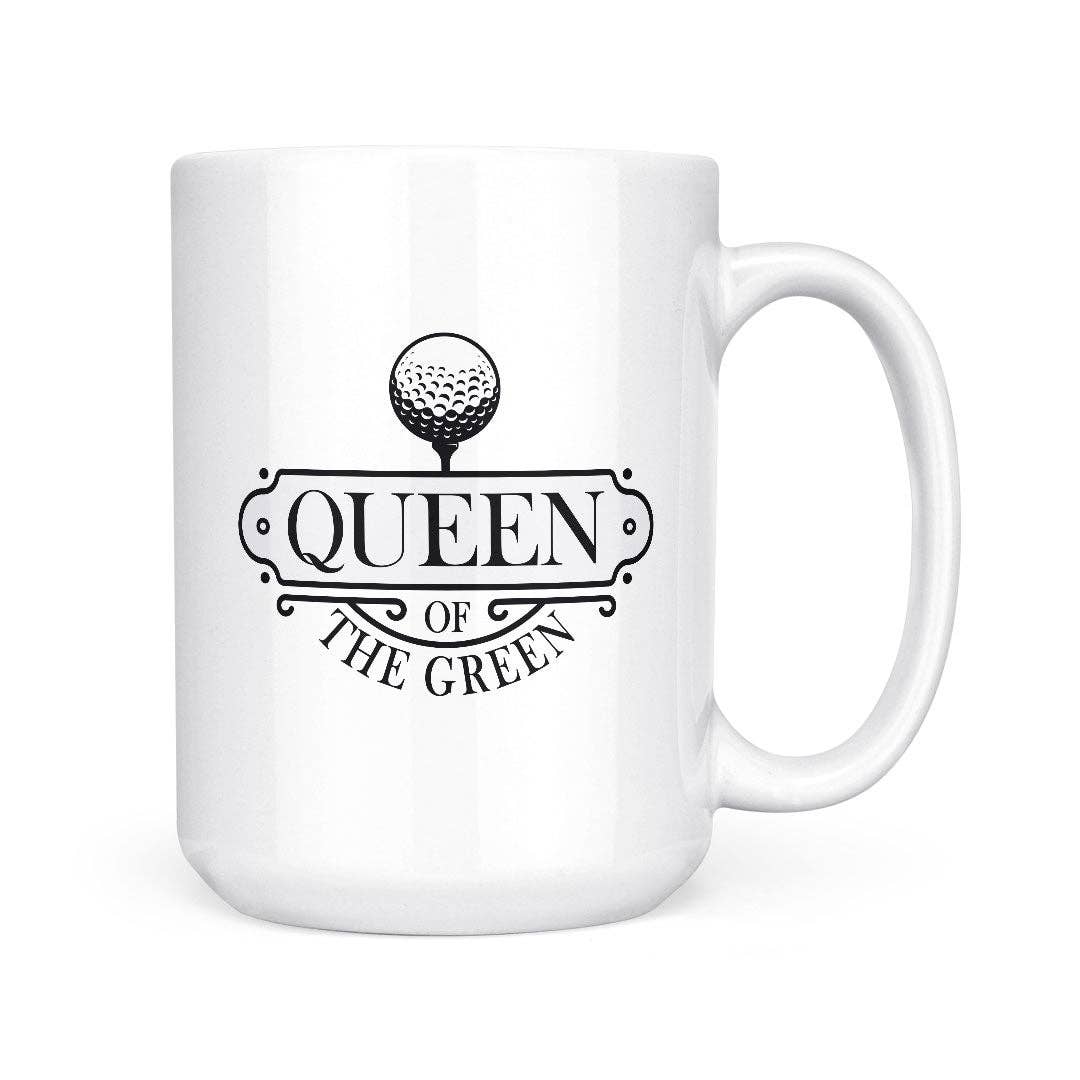 Queen Of The Green | 15oz Mug: Black Handle