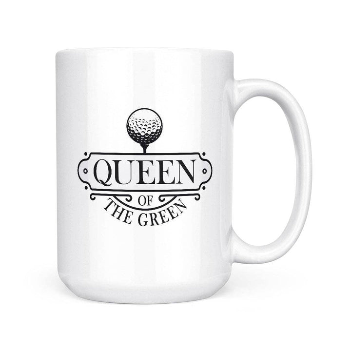 Queen Of The Green | 15oz Mug: Black Handle