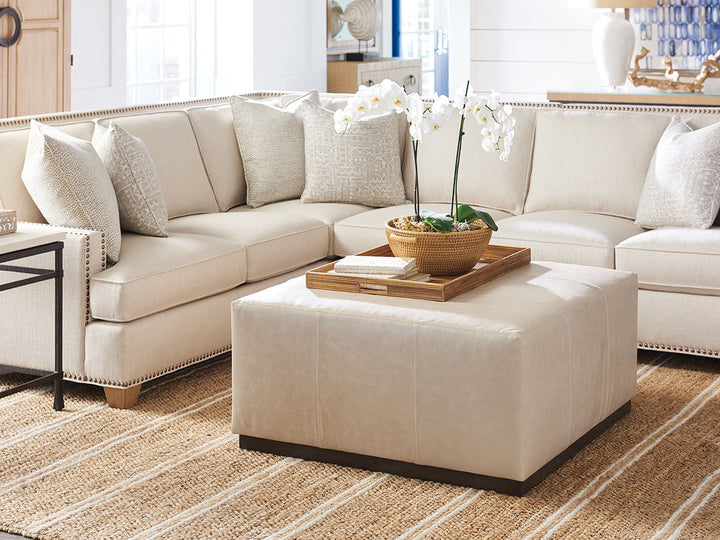 Barclay Butera Upholstery - Clayton Cocktail Ottoman