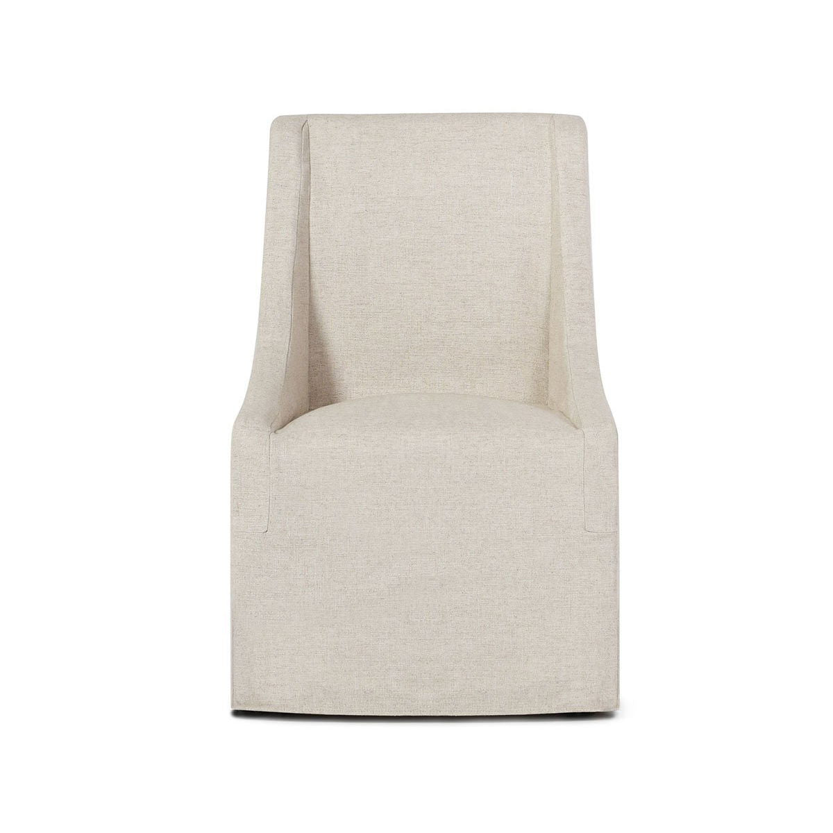 Warwick - Upholstered Rolling Dining Chair