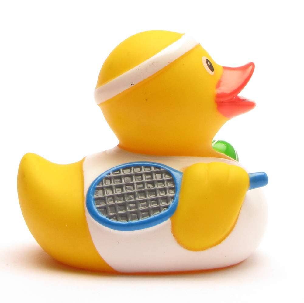 Tennis rubber duck - rubber duck