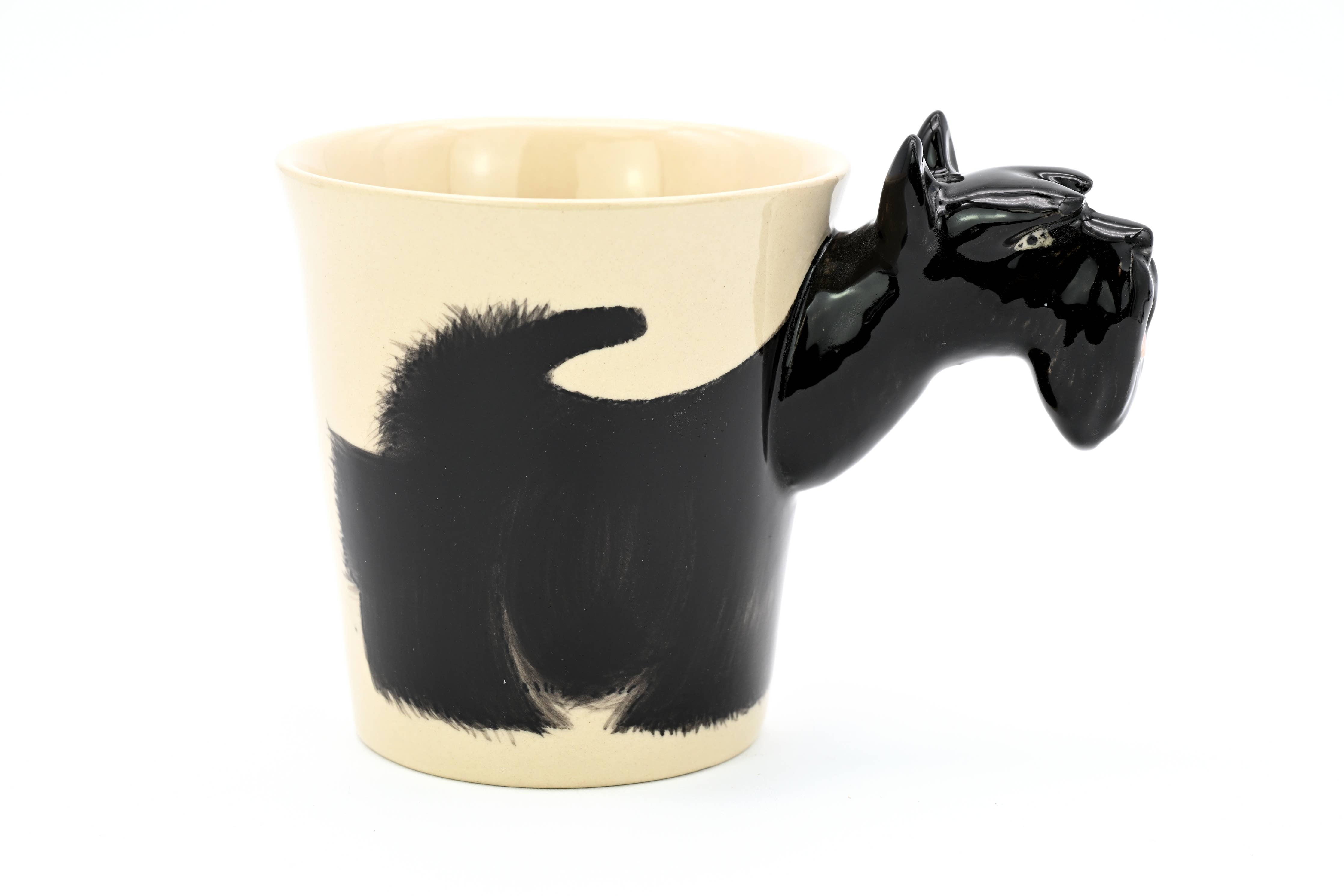 MUG80BLACK Scottish Terrier(black) mug 10 oz