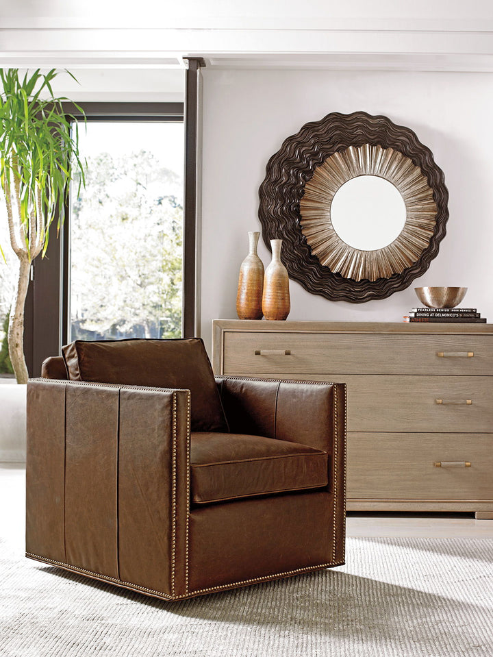 Shadow Play - Hinsdale Swivel Chair