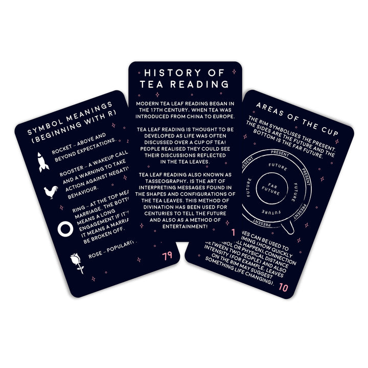 Tea leaf Reading Cards