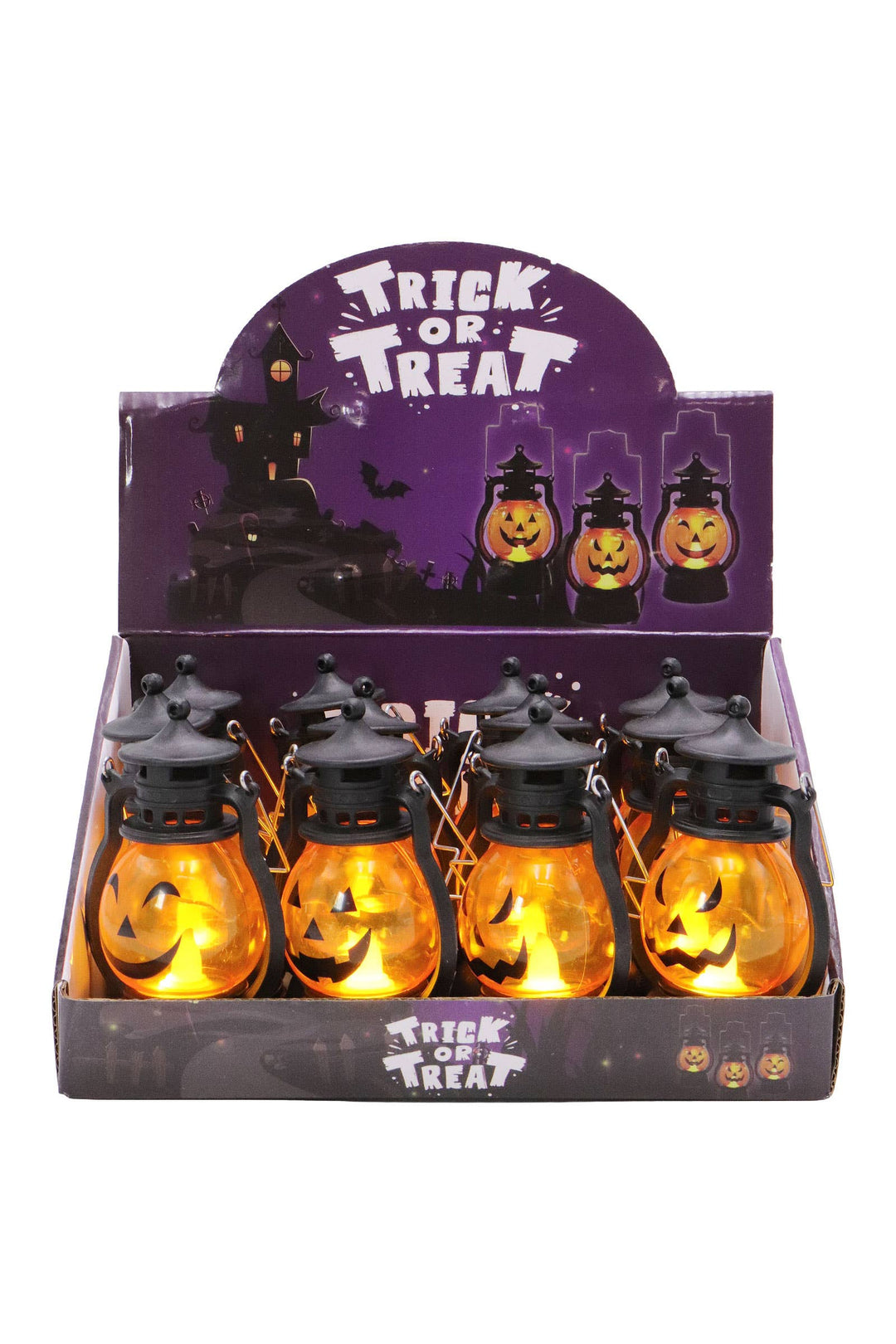 Halloween Pumpkin Head Led Jack O' Lantern With Display Box: ASSORTED / ONE SIZE