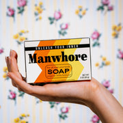 Manwhore Triple Milled Boxed Bar Soap | Funny Soap