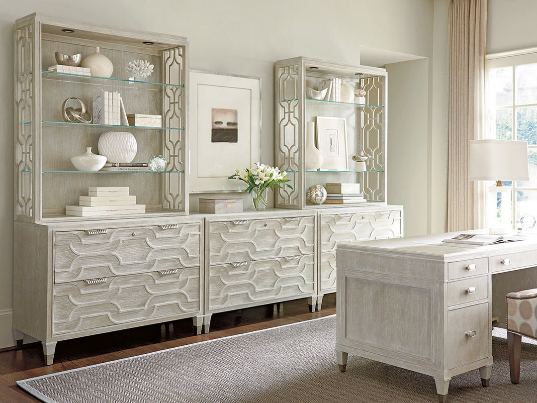 Greystone - Octavia File Chest - Beige