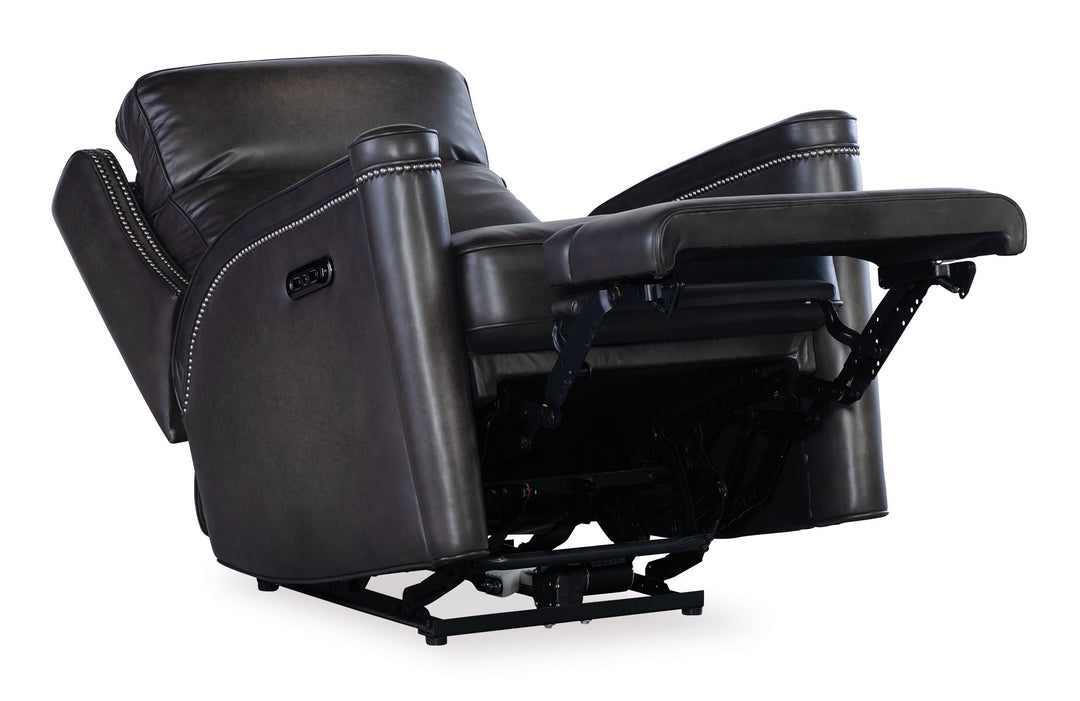SS - Hamilton Power Recliner With Power Headrest