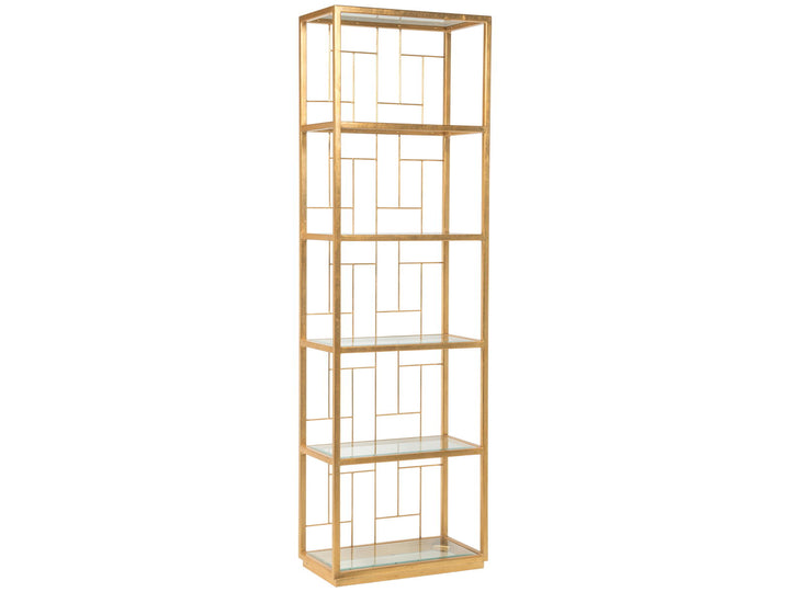 Metal Designs - Mid Geo Slim Etagere