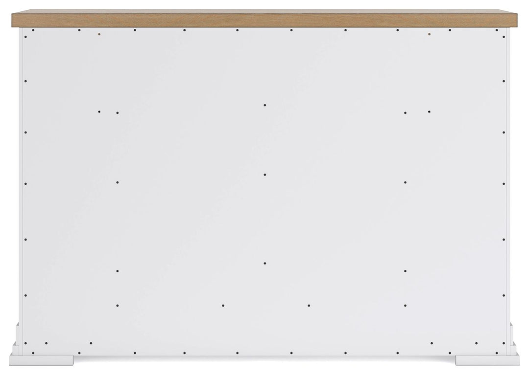 Ashbryn - White / Natural - Dresser