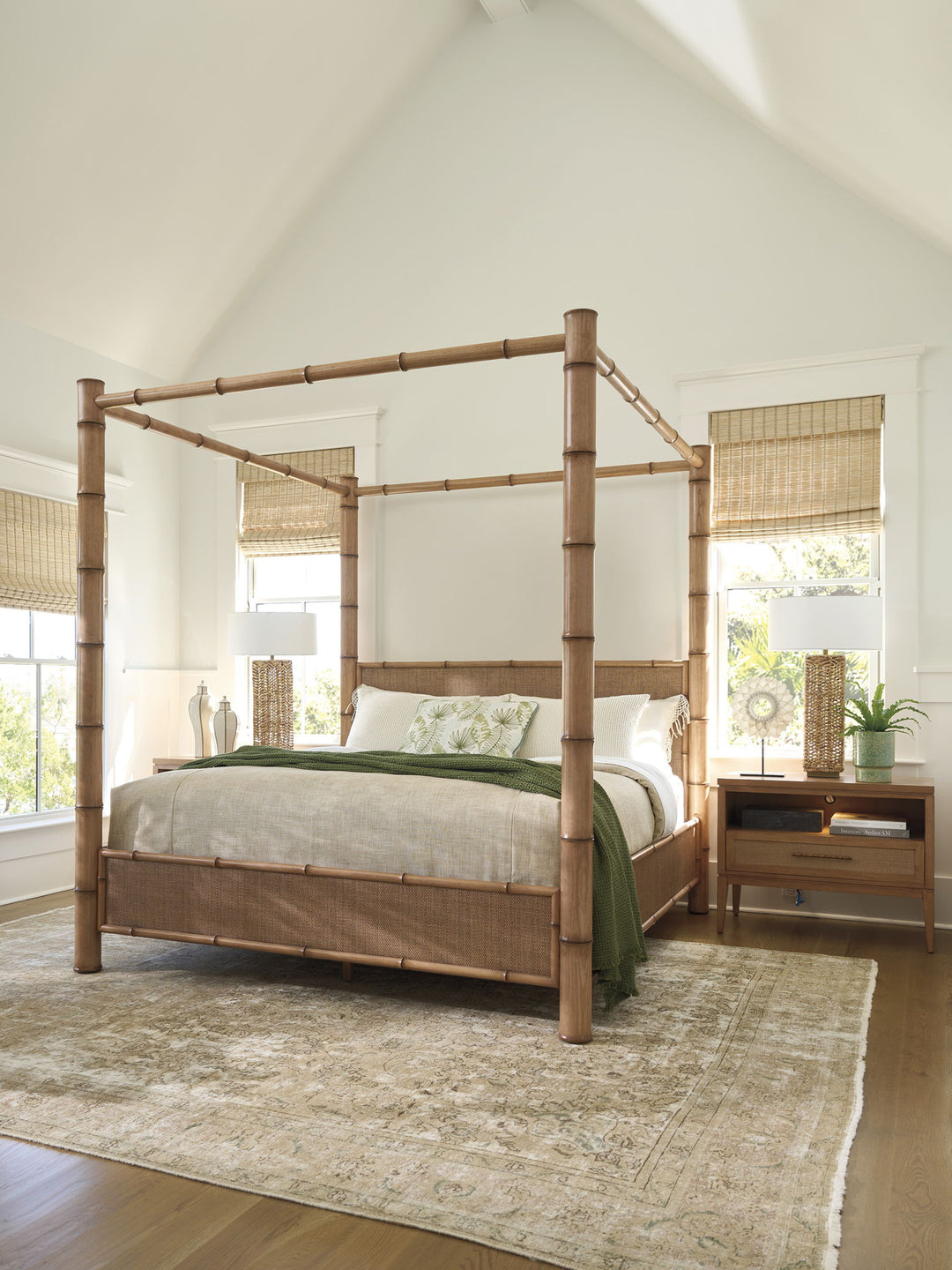 Key Biscayne - Wynwood Open Nightstand - Light Brown