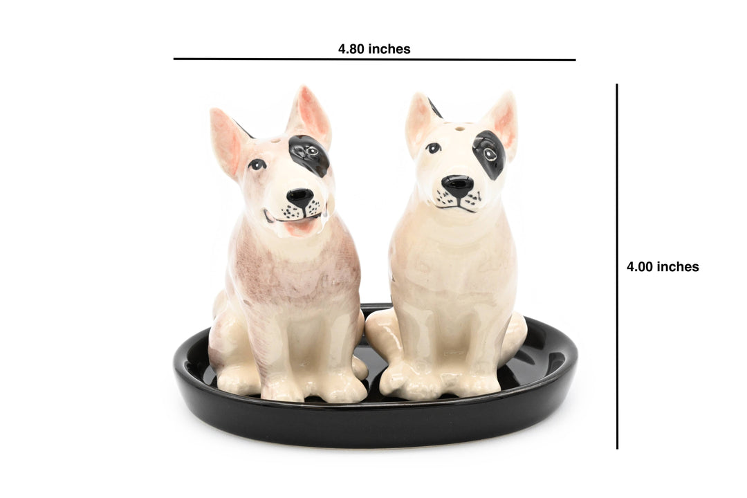 SP913 SALT AND PEPPER SHAKER Bull Terrier