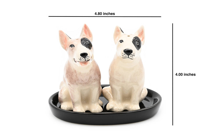 SP913 SALT AND PEPPER SHAKER Bull Terrier