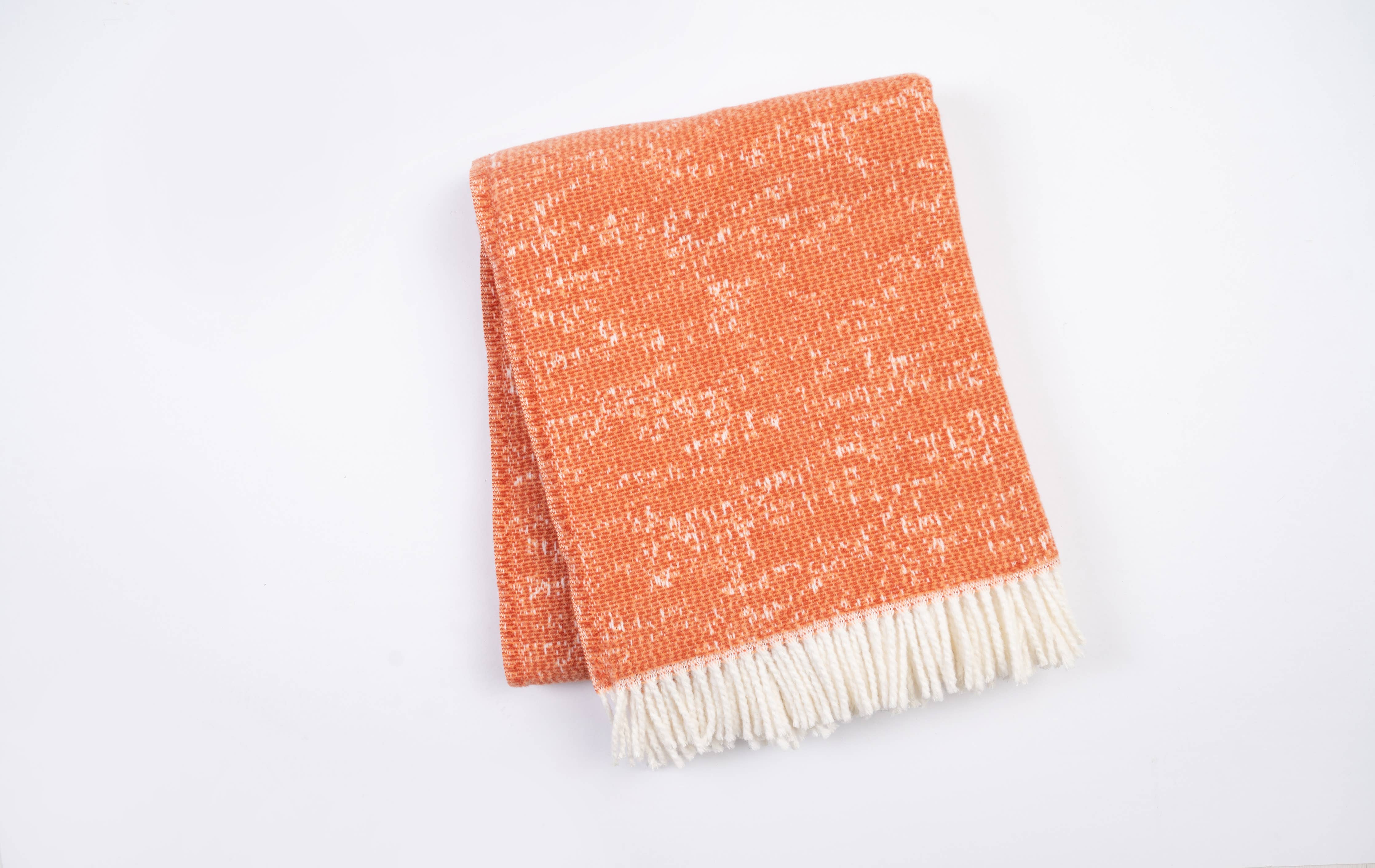 324 - Celestial Plush Throw with Ivory Fringe - 55" x 70"