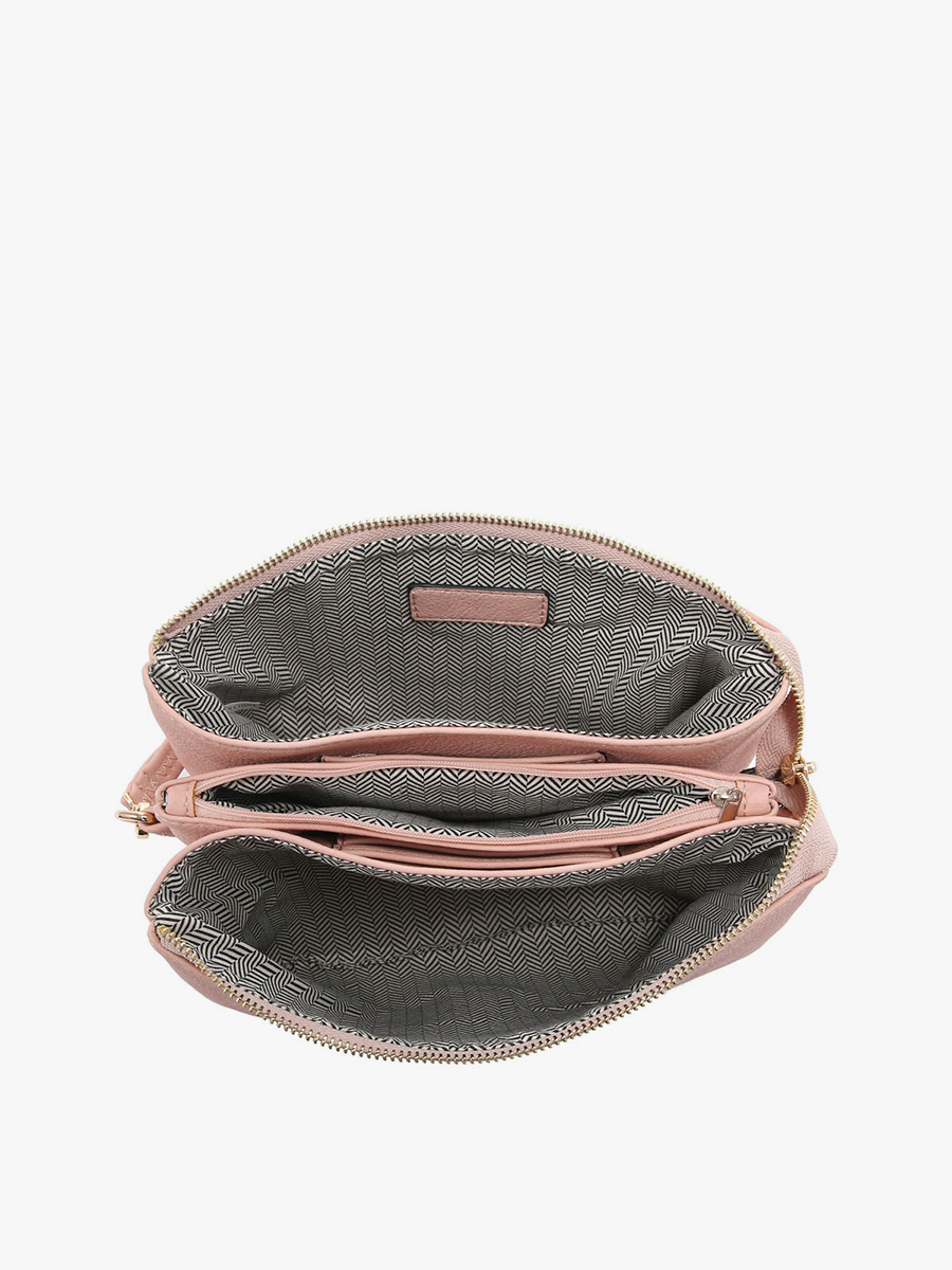 M2056 Izzy Crossbody w/ Guitar Strap: Camel