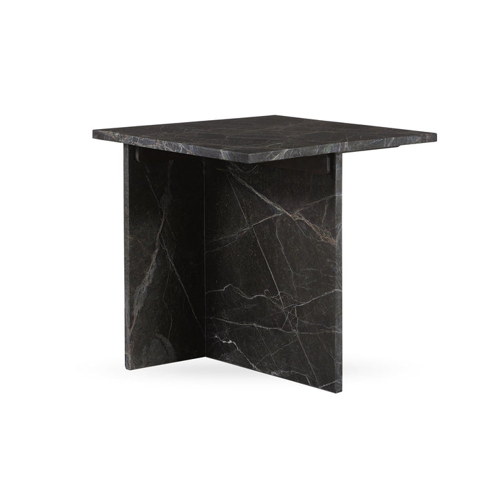Bexly - Marble Square End Table