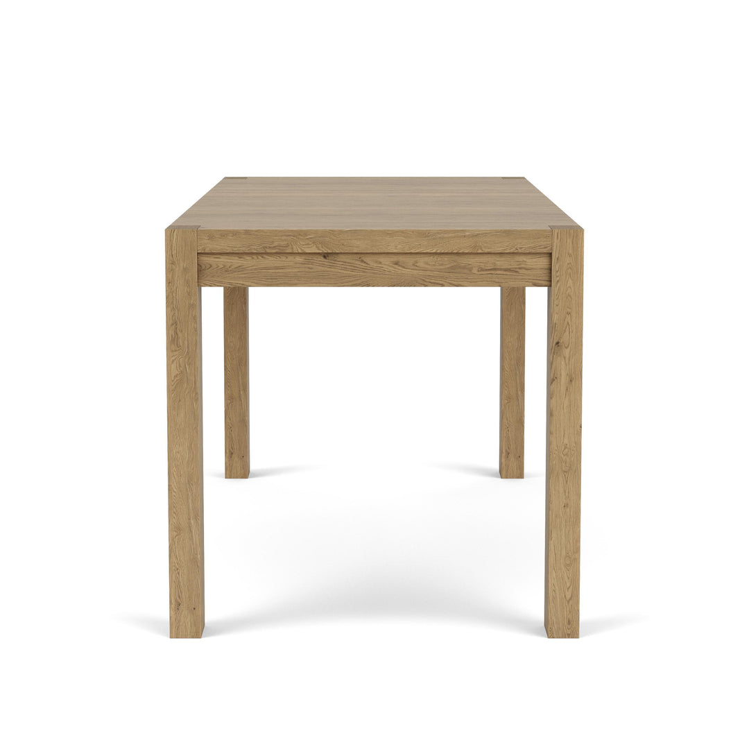 Davie - Gathering Height Dining Table - Light Brown