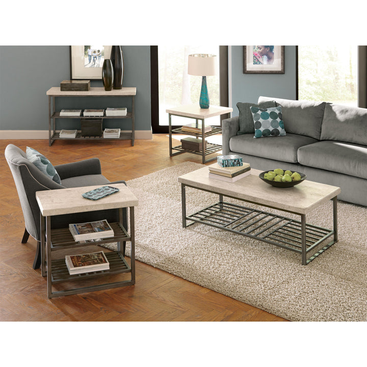 Capri - Coffee Table - Alabaster Travertine