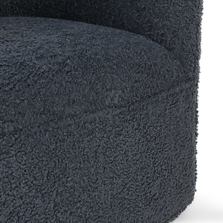 Valencia - Swivel Accent Chair - Blue