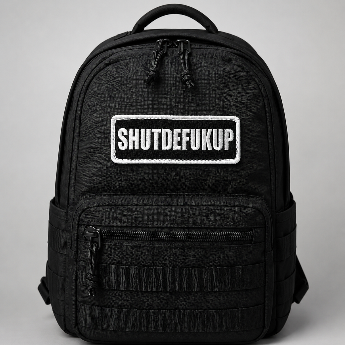 Shutdef@ckup Embroidered Patch – 4" x 2"