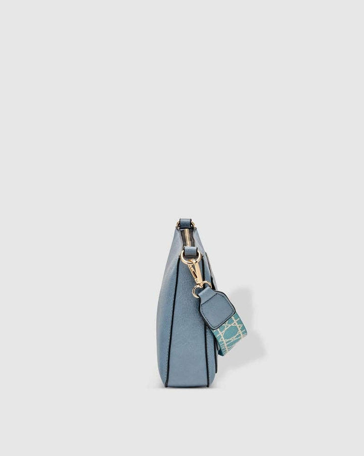 Lizzie Ezra Crossbody Bag - Chambray