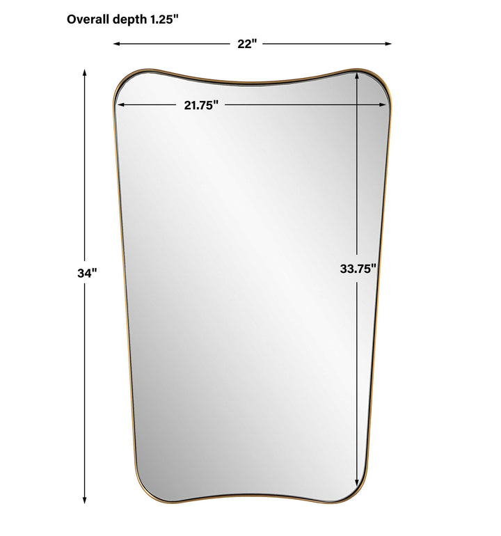 Belvoir - Mirror - Brass