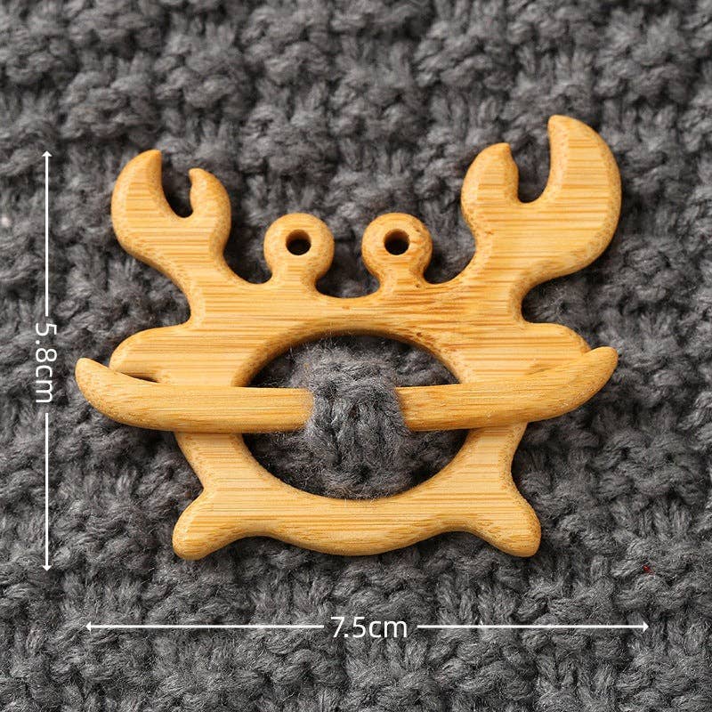 Wooden Shaped Brooch: Dog