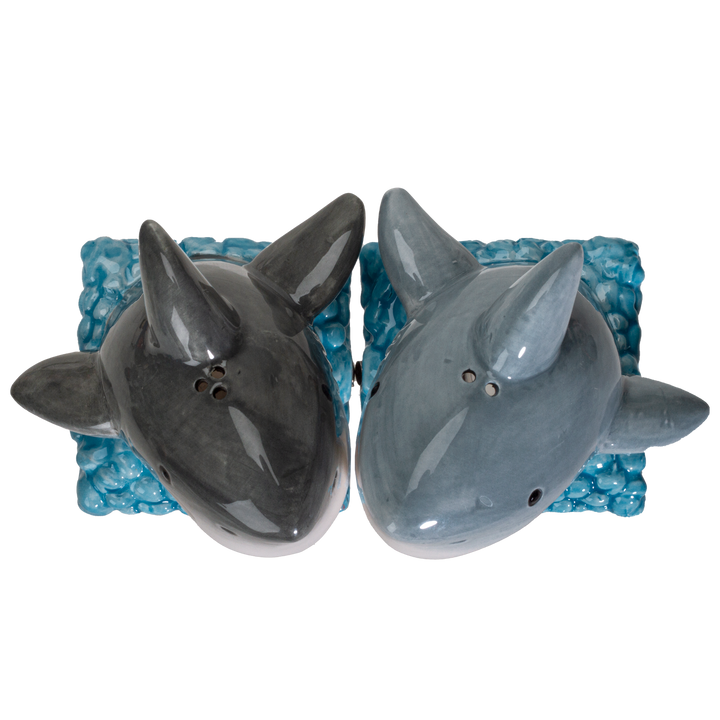 Sharks Salt and Pepper Shakers Set