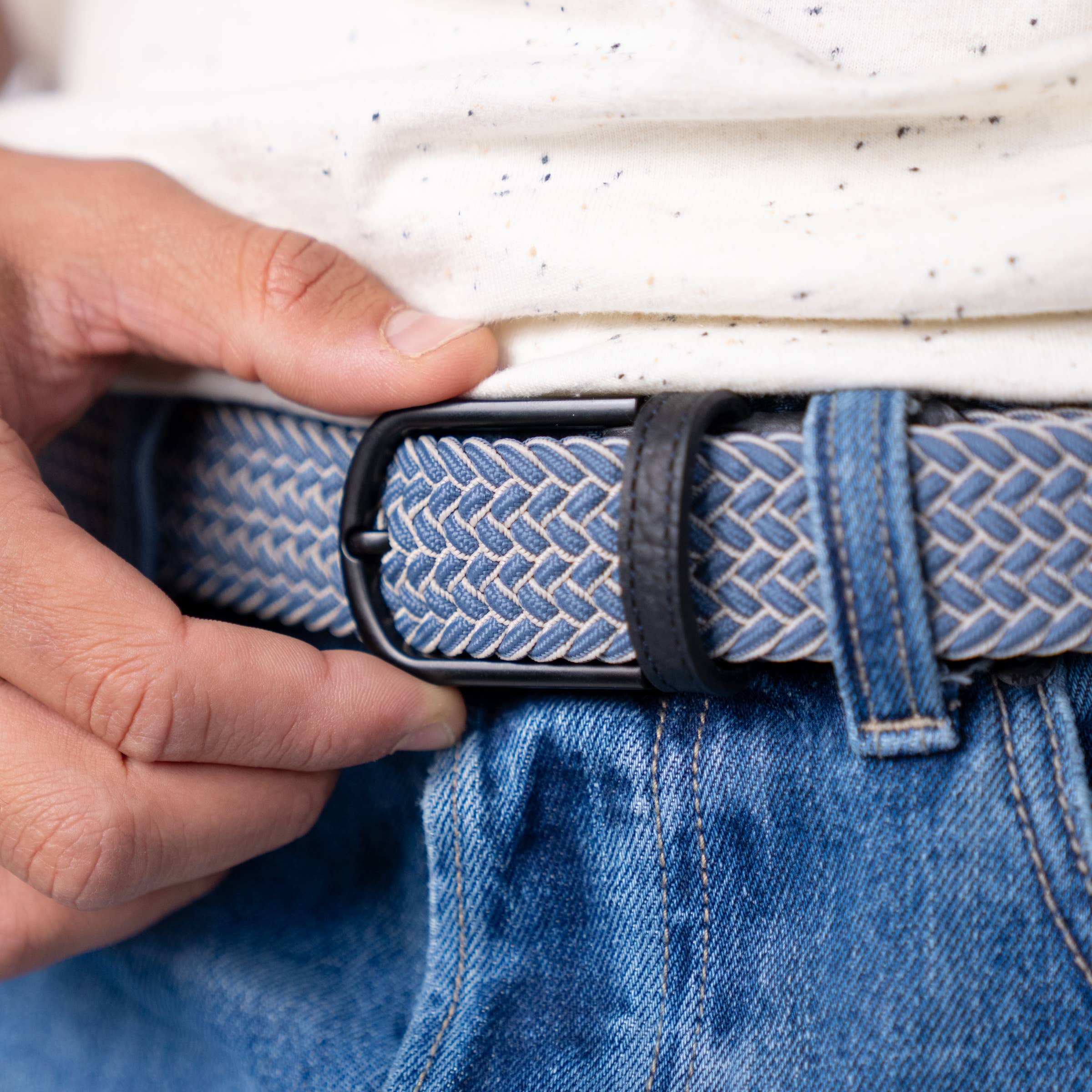 Elastic braided belt - Chicago