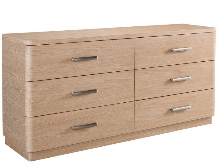 Nomad - Six Drawer Dresser - Light Brown