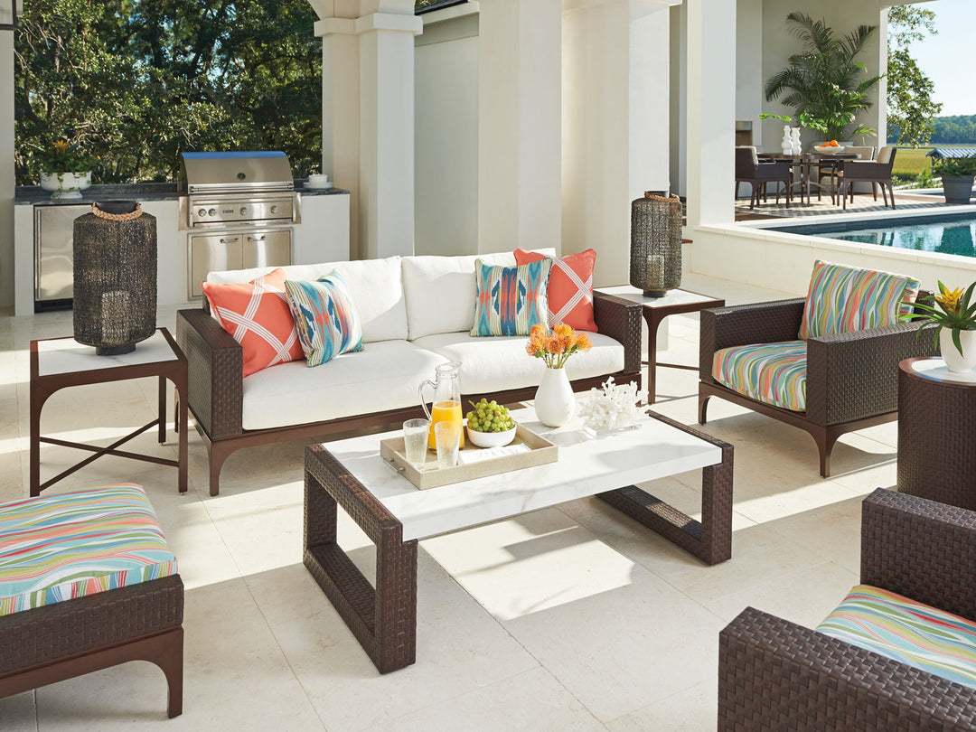 Abaco - End Table - Dark Brown