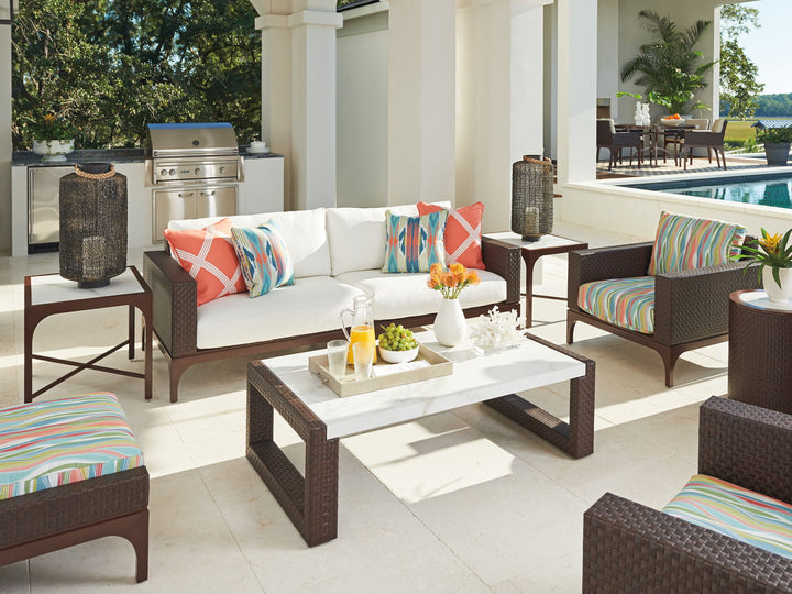 Abaco - End Table - Dark Brown