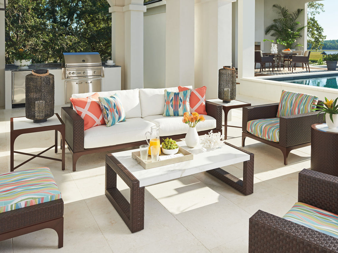 Abaco - Rectangular Cocktail Table - Dark Brown