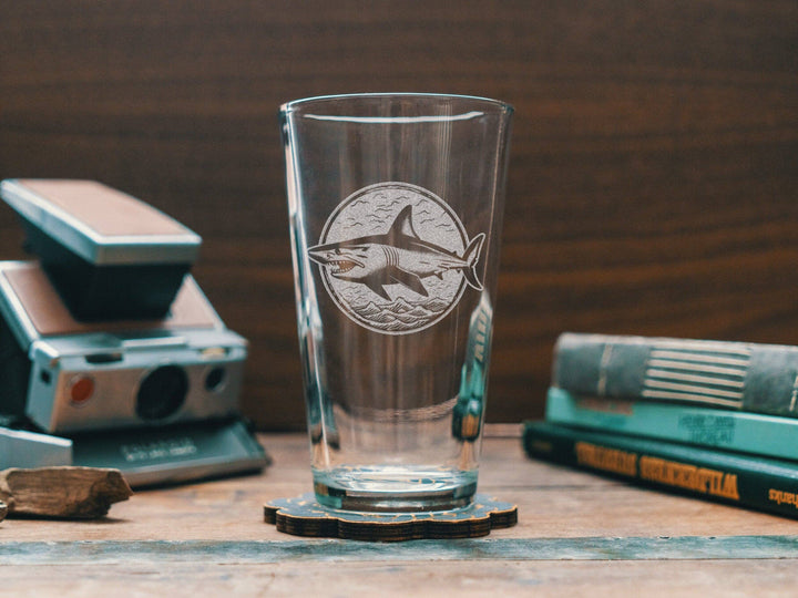 Shark Glasses: Stemless Wine ~ 15 oz