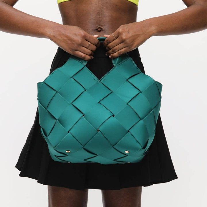 Resilience - Woven Neoprene Tote: Chocolate