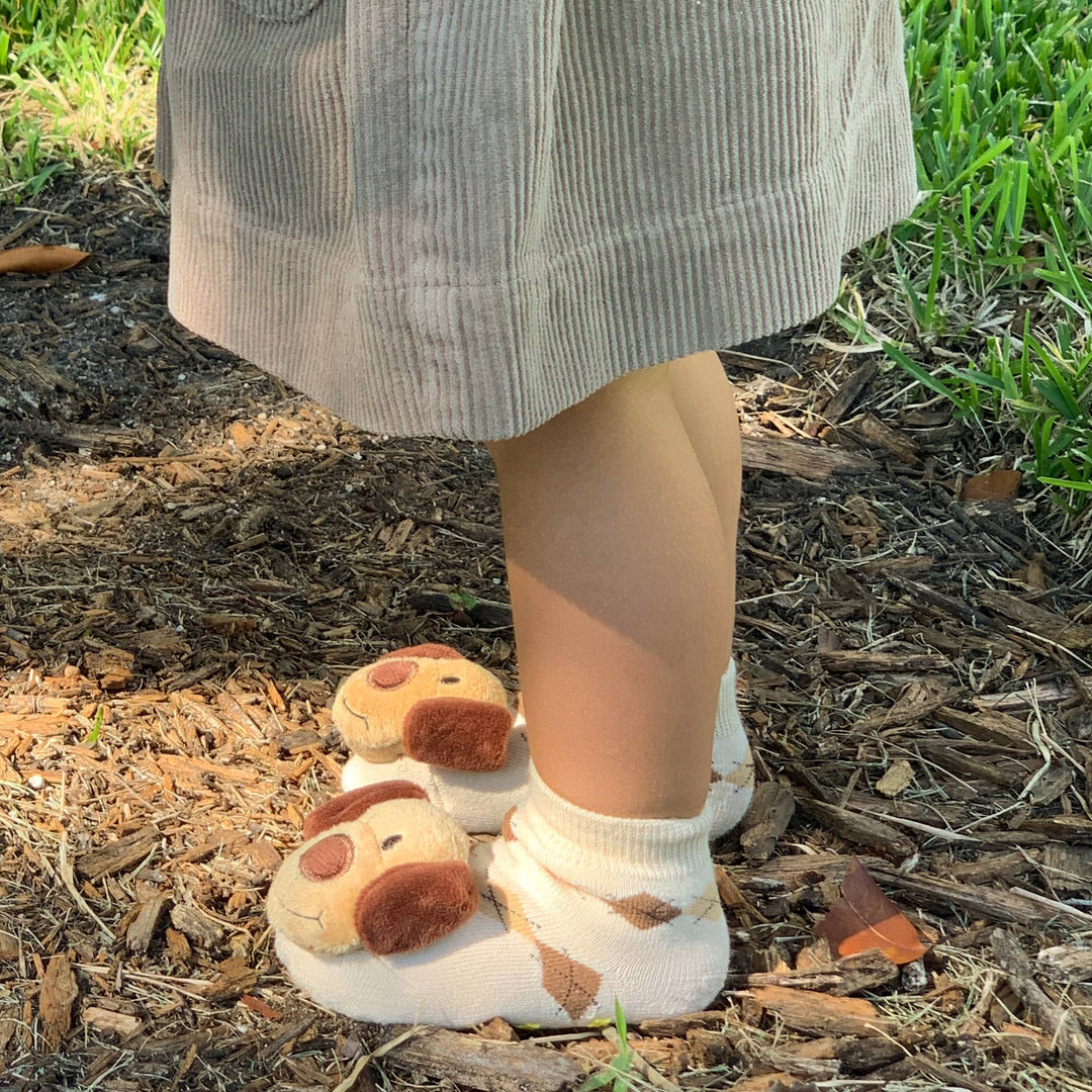 Brown Dog Boogie Toes Rattle Socks: 1 - 2 Y