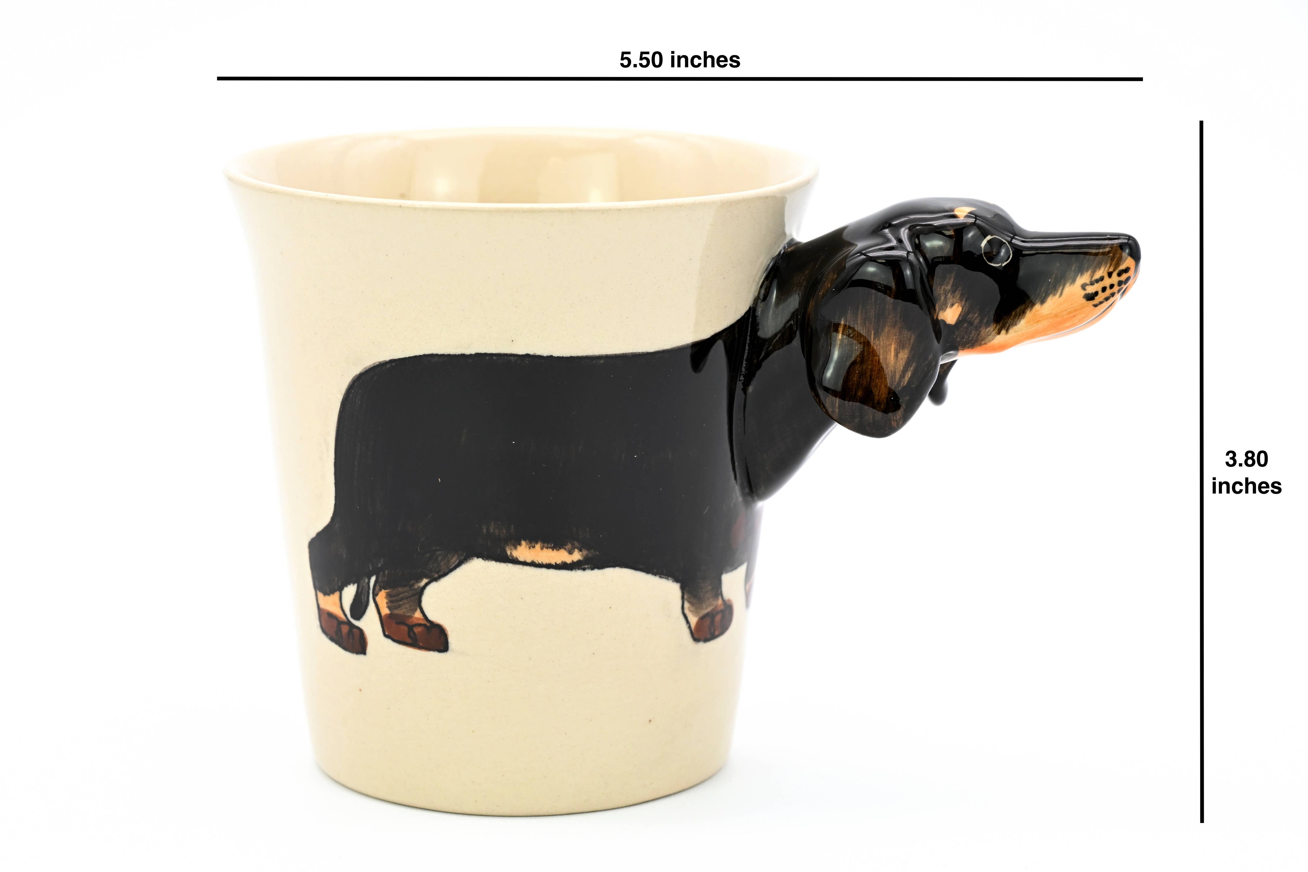 MUG55 Dachshund(black) mug 10 oz